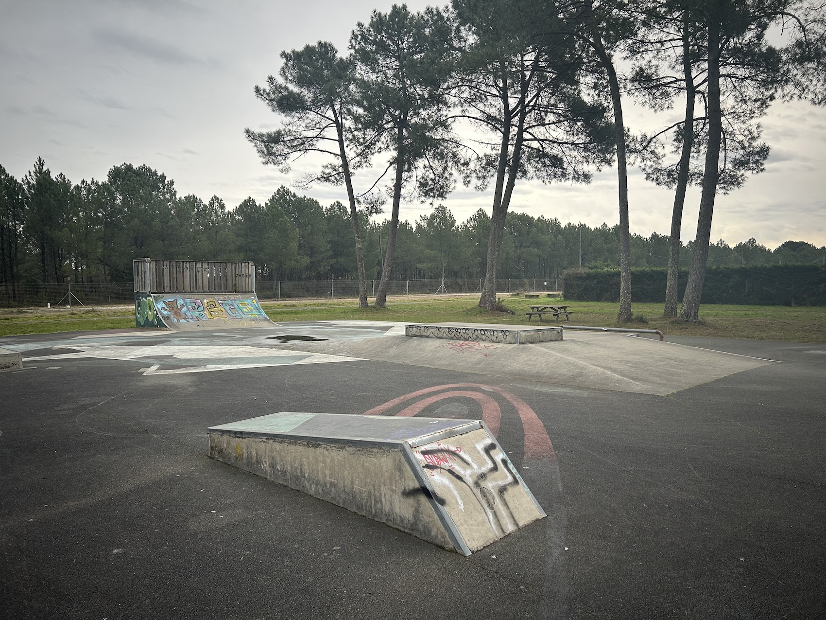 Cazaux skatepark